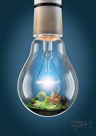 Curio Adam Benton Light Bulb Art Surreal Art Art Drawings For Kids