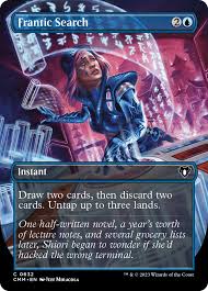 Frantic Search · Commander Masters (CMM) #632 · Scryfall Magic: The  Gathering Search
