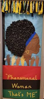 Diy Black History Month Door Decorations Black History Month Art Black History Activities Black History Month Crafts