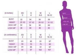 size chart offrandes