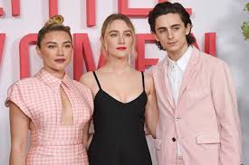 Although she was born in the united states, saoirse was moved to ardattin, ireland. Little Women Interview Saoirse Ronan Timothee Chalamet Florence Pugh Glamour