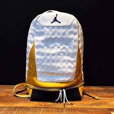 Jordan Retro 13 Backpack Black And White Jordan Backpack Retro 13 Retro 13 Backpacks Jordans