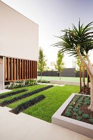 Minimalist Garden Integrating The Best Outdoor Activities On Garrell Street Australia 2 Modern Garden Landscaping Minimalist Garden Front Yard Garden Design
