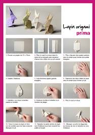 Un Lapin En Origami En Etapes A Telecharger Origami Facile Design Origami Origami