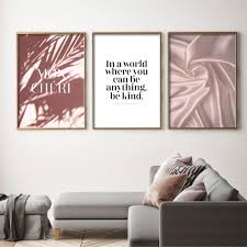 In A World Where You Can Be Anything Poster | Inspirational Wall Art