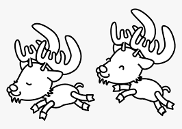 If you need help saving or using images please visit the help section for frequently asked. Reindeer Clipart Black And White Christmas Reindeer Clipart Black And White Hd Png Download Kindpng