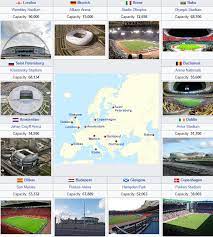 Therefore, the best european teams will be hosted in 12 cities located in as many as 11 countries. Map For The Uefa Euro 2020 Event Europe