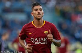 Born 19 june 1996) is an italian professional footballer who plays as a midfielder for serie a club roma of which he is captain and the. Tottenham Express An Interest In 52m Roma Midfielder Lorenzo Pellegrini Daily Mail Online