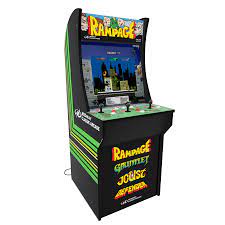 Rampage Arcade Machine Arcade1up 4ft Walmart Com Arcade Arcade Machine Classic Video Games