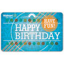 .its denomination 1000 dollar walmart gift card survey lucky 5 winners will get a chance to win $1000 walmart gift cards whereas 750 customers would get $100 gift card. Birthday Walmart Gift Card Walmart Com Walmart Com