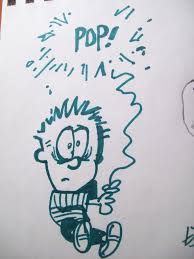 The very last strip. It sums up Calvin's view