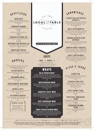 Local Table Menu In Katy Texas Usa