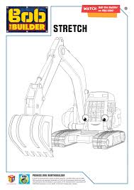 Learn more from the top of his yellow hard hat to the toes of his boots, bob is ready to go! Bob The Builder Coloring Page Stretch Bobthebuilder Pbskids Bob The Builder Pbs Kids Bob