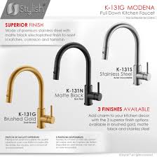 Store pickup & delivery options available for top brands in foods, fashion, electronics, and 40+ departments. Solid Stainless Steel Sink Kitchen Faucet 1 Lever Handle Pull Down Spout Mixer Tap Overstock 30532574