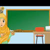Gambar mewarnai guru sedang mengajar di kelas. 1