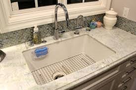 rohl allia white fireclay undermount