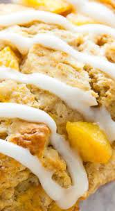 Peaches And Cream Scones Baker By Nature Recipe Scones Peach Recipe Scone Recipe