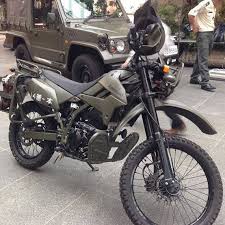 ミリタリーっぽいバイクってちょうかっこいいよな バイク速報 モトクロスバイク バイク モトラ