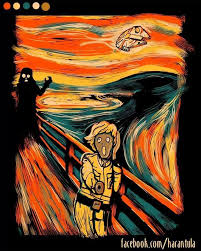 Star Wars Scream Famous Art Scream Parody Expressionist Artists