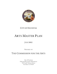 Encinitas Arts Master Plan