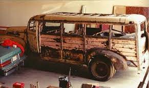 Lots Of Work Ahead Woody Wagon Woodies Wooden Truck