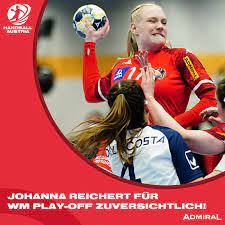 Erste weltmeisterschaft der frauen mit 32 nationen ð—ð—¼ð—µð—®ð—»ð—»ð—® ð—¥ð—²ð—¶ð—°ð—µð—²ð—¿ð˜ ð—³ð˜‚ ð—¿ ð—ªð—  ð—£ð—¹ð—®ð˜† ð—¼ð—³ð—³ Handball Austria Facebook