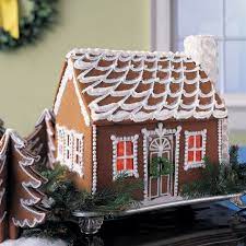 Snow Swept Gingerbread Cottage Recipe Recipe Christmas Gingerbread House Gingerbread House Icing Royal Icing Gingerbread House
