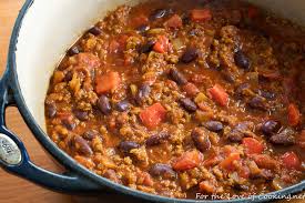 View full nutritional breakdown of chili with red kidney beans calories by ingredient. Beef Chili With Kidney Beans For The Love Of Cooking