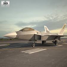 3d Model Of Lockheed Martin F 22 Raptor Lockheed 3d Model Raptor