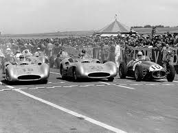 Juan Manuel Fangio Karl Kling Alberto Ascari At The 1954 French Grand Prix French Grand Prix Grand Prix Grand Prix Racing
