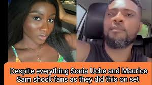 Despite everything Sonia Uche and Maurice Sam shock fans as they did this 
