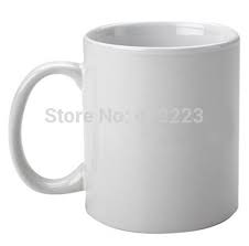 56pcs Lot Plain White Sublimation Ceramic Coffee Mugs Wholesale For Promotional And Gift Blank You Do Printing In Mugs From Home Mugs Coffee Mugs Cheap Mugs