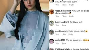 Maybe you would like to learn more about one of these? Netizen Tegur Adik Neelofa Ameera Khan Payung Bra Hitam