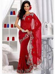 „habt ihr lust auf eine indische zeremonie?, das waren die ersten worte von frank mathee, als er bei uns im studio angerufen hat. Rote Indische Hochzeits Sari Aus Chiffon