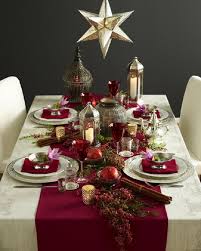 Then combine all elements of the table setting. Top 10 Inspirational Ideas For Christmas Dinner Table