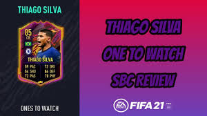 View his overall, offense & defense attributes, compare him with other players in the game. Thiago Silva One To Watch Sbc Review Fifa 21 Fut Youtube