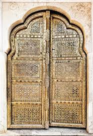Old Golden Doors Of The Hawa Mahal Stock Photo Colourbox Golden Door Indian Doors Antique Doors