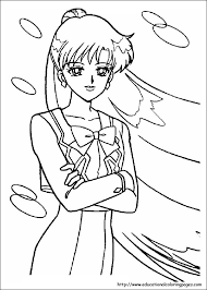 This animated film is very famous in the 90s. Sailor Moon Coloring Educational Fun Kids Coloring Pages And Preschool Skills Worksheets