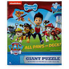 For kids, paw patrol is a fun way to learn bravery and heroism, with exciting stories that never get too scary. Paw Patrol Giant Floor Puzzle 46 Piece Aussie Toys Online