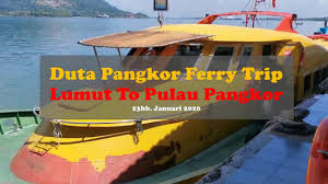 Menerima tempahan bilik dan pelbagai pekej sekita pangkor. Ferry Trip Report Lumut To Pulau Pangkor Pangkor Free Duty 2020 Youtube