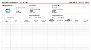 Download our portable appliance testing brochure. New On The Servicem8 Form Store Pat Reports For Electricians Hazel Whicher