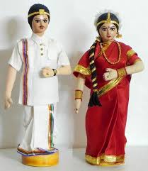 Andhra Bridal Dolls Couples Doll India Traditional Dress Indian Dolls