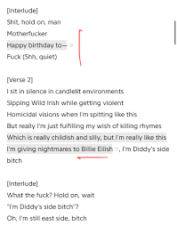 En mp3xd utilizamos la tencología de youtube data api para nuestro motor de búsquedas y no apoyamos la piratería musical, así que si decides descargar happy birthday billie eilish 2021, esperamos que sea solo para previsualizar el. Eminem On Twitter Was Eminem About To Say Happy Birthday Billie Eilish