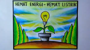 Poster hemat energi diatas dipersembahkan oleh pt pln yang bekerjasama dengan departemen energi dan sumber daya mineral republik indonesia. Gambar Poster Hemat Energi Poster Hemat Energi Youtube