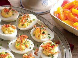 Muffuletta Deviled Eggs Recipe Recipes Appetizer Recipes Appetizers Easy
