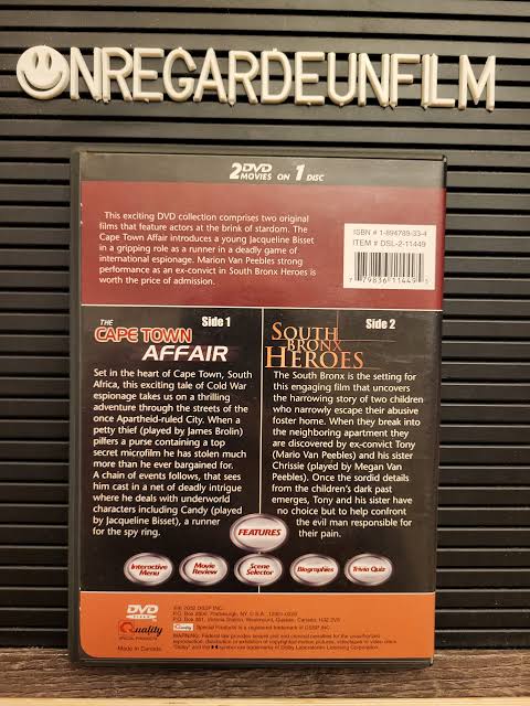 The Cape Town Affair (1967) & South Bronx Heroes (1985) – Boutique Ciné-Dvd  ®
