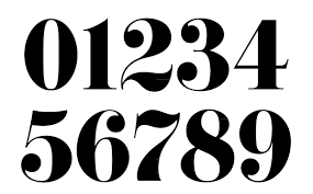 Cool Number Fonts Numbers Font Number Fonts Numbers Typography