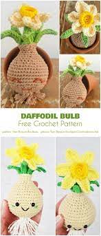 Spring Daffodils Free Crochet Patterns Crochet Spring Patterns Crochet Patterns Crochet Garden