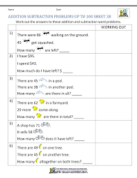 Adding and subtracting 2 digits word problems. 2nd Grade Addition And Subtraction Word Problems