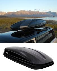Thule Pulse Large Rooftop Cargo Box 16 Cu Ft Matte Black Thule Roof Box Th615 Roof Box Car Roof Box Thule